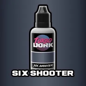 Turbo Dork: Six Shooter Metallic Acrylic Paint - 20ml Bottle