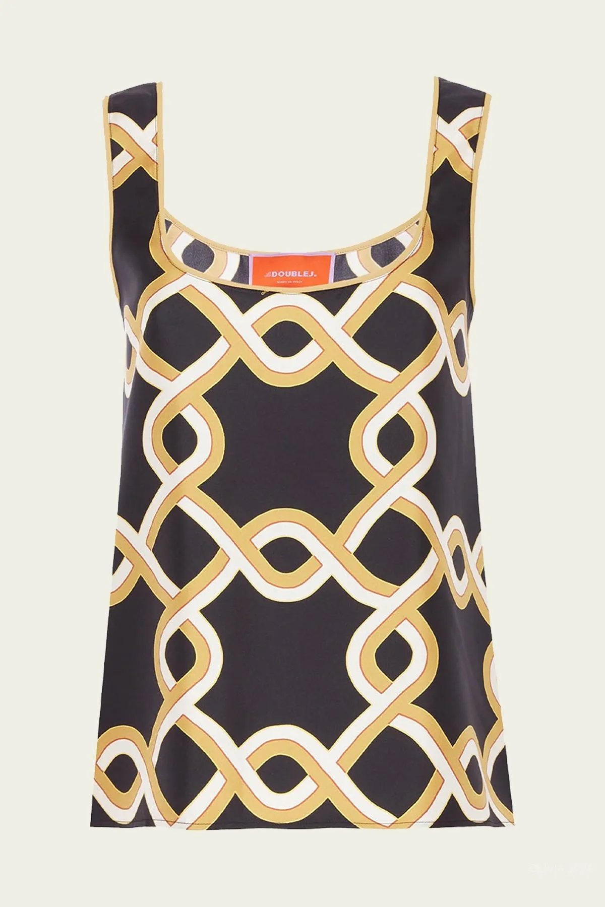 Twirl Top in Tackle Black