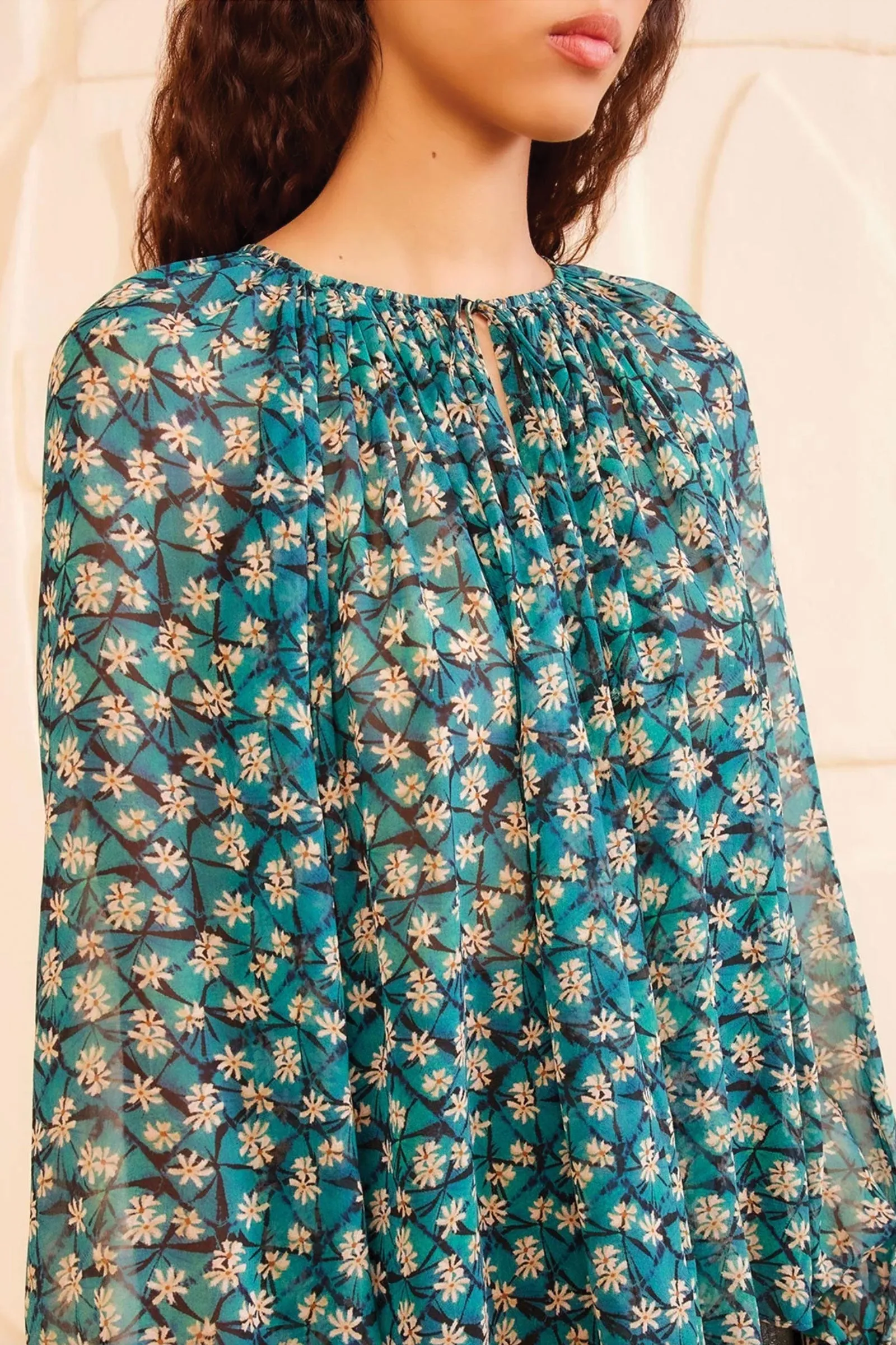Ulla Johnson Safa Blouse in Clematis