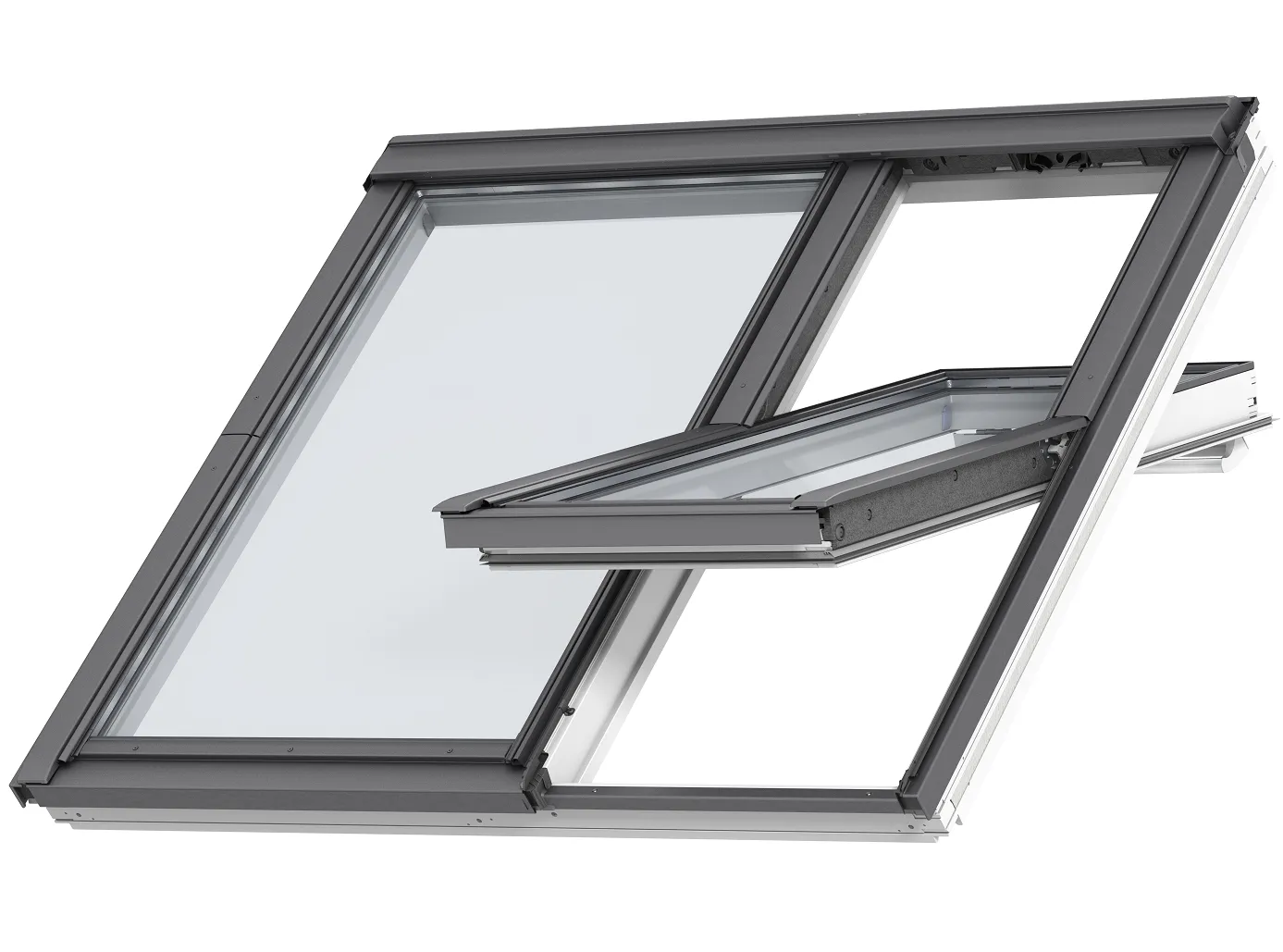 VELUX GGLS 2070 2-in-1 Double Glazed Manual Centre Pivot Window