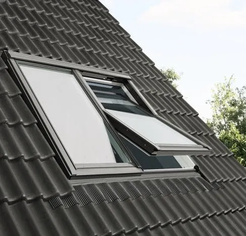 VELUX GGLS 2070 2-in-1 Double Glazed Manual Centre Pivot Window