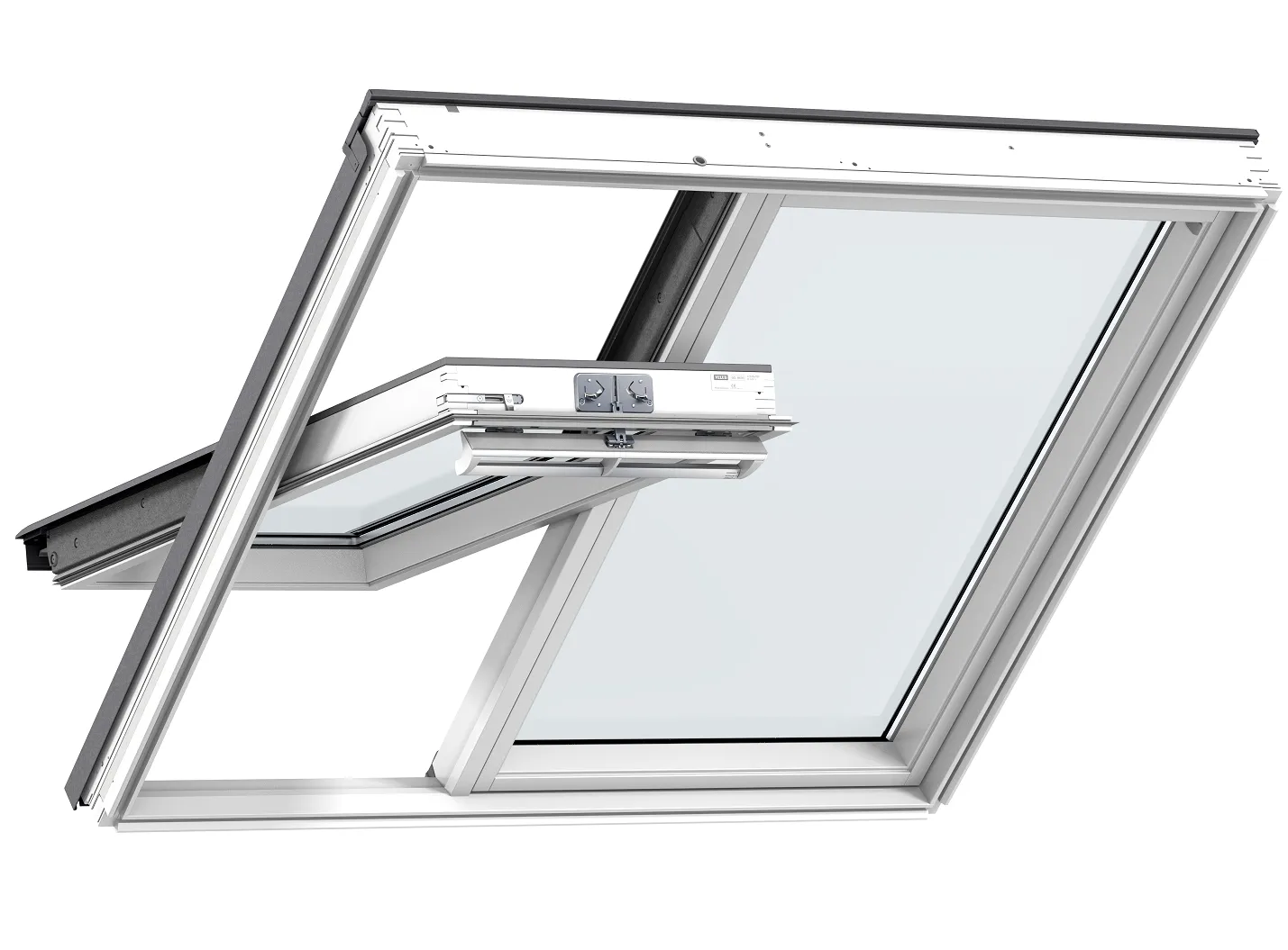 VELUX GGLS 2070 2-in-1 Double Glazed Manual Centre Pivot Window