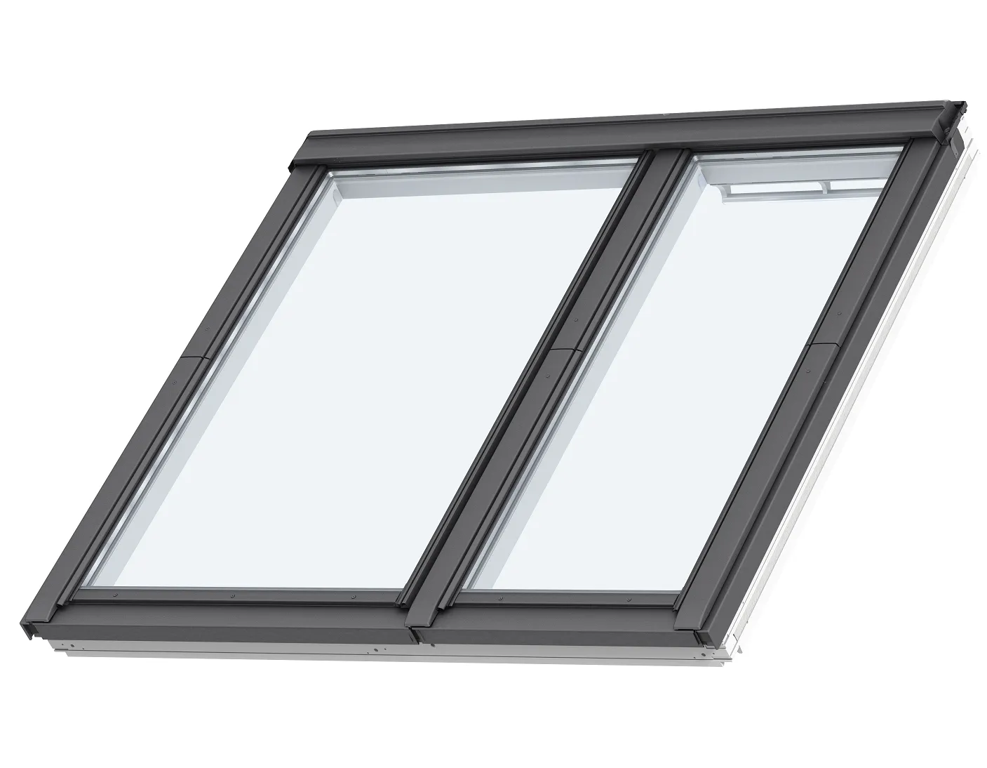 VELUX GPLS FMK06 2070 2-in-1 Double Glazed Top-Hung Window (139 x 118cm)
