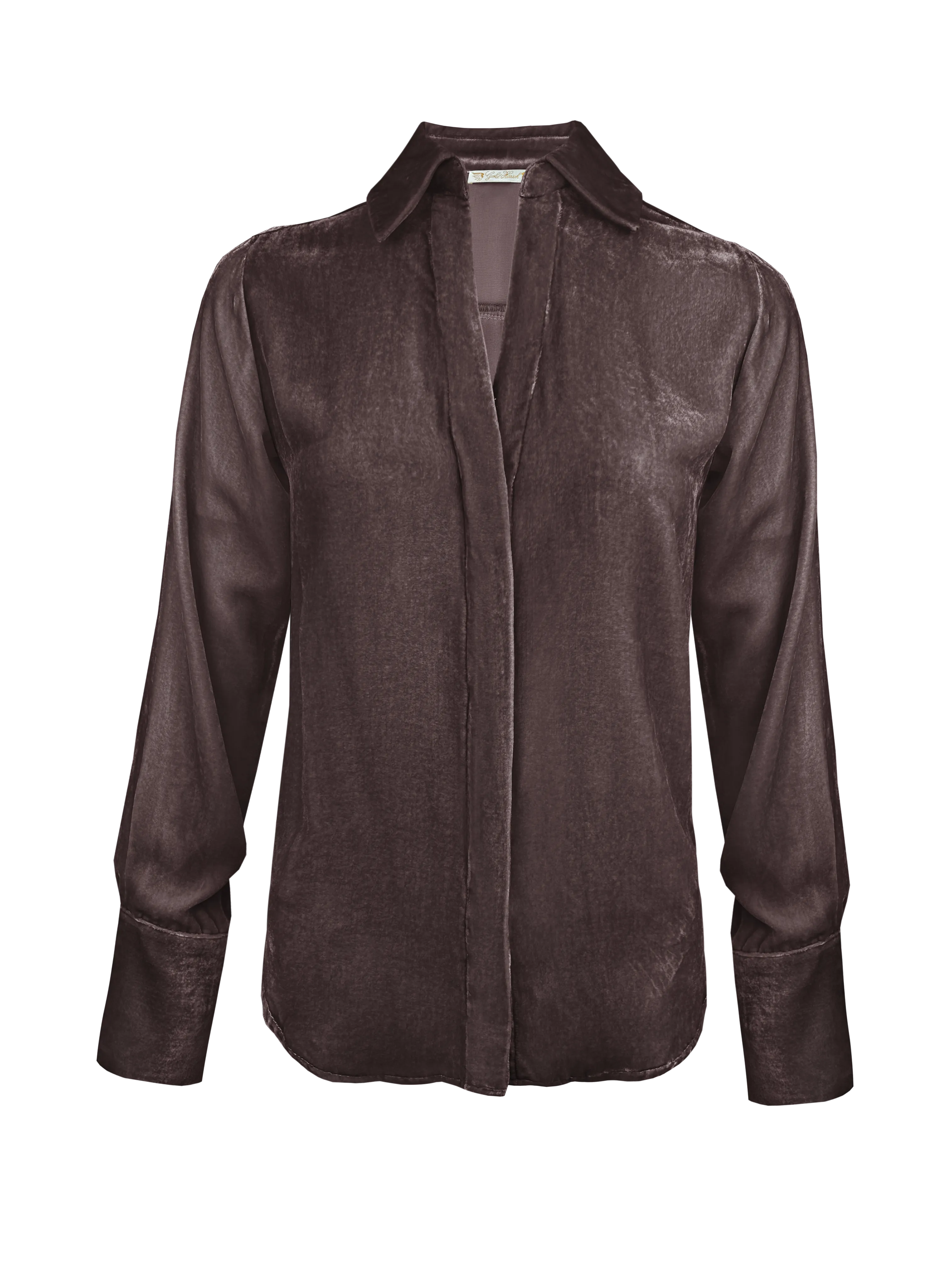 Velvet Runway Shirt - Fudge