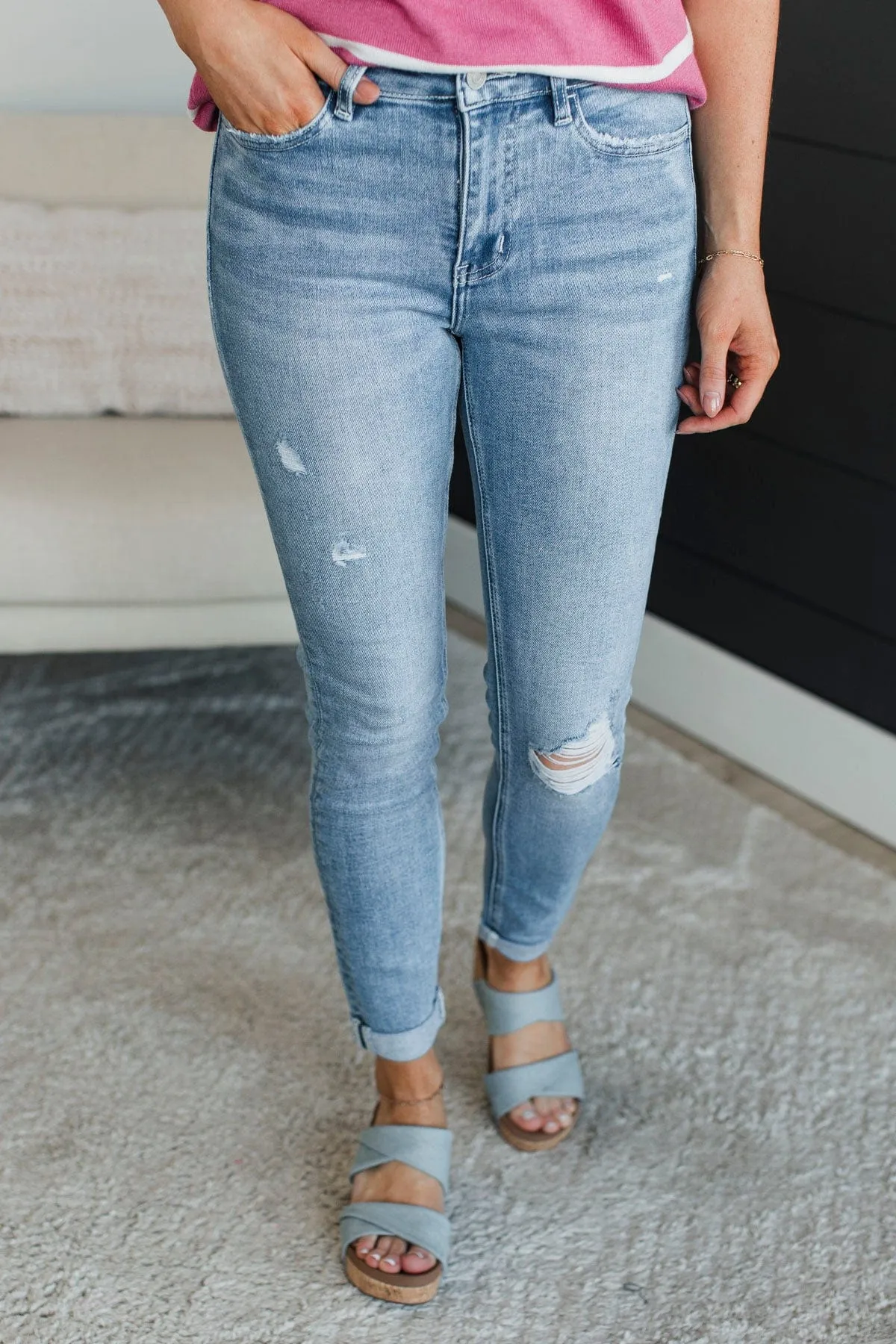 Vervet Skinny Jeans- Nessa Wash
