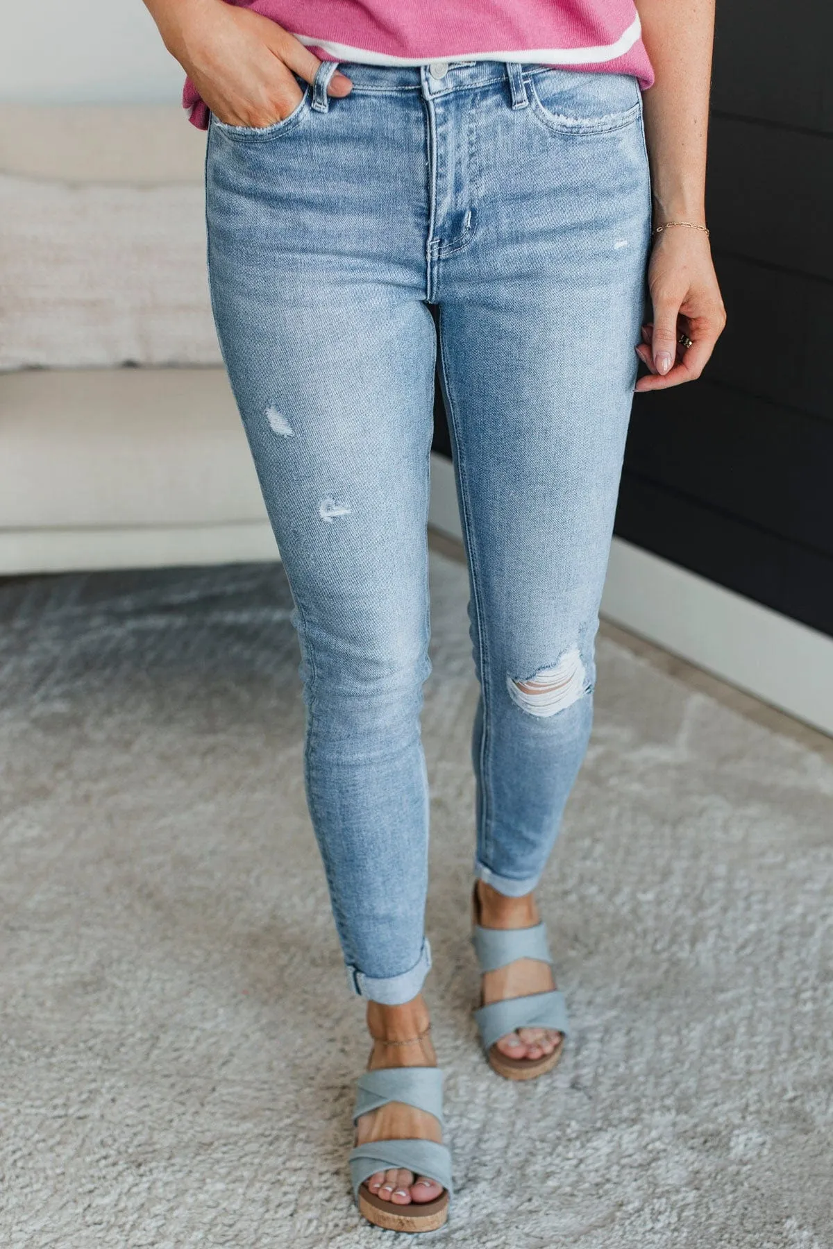 Vervet Skinny Jeans- Nessa Wash