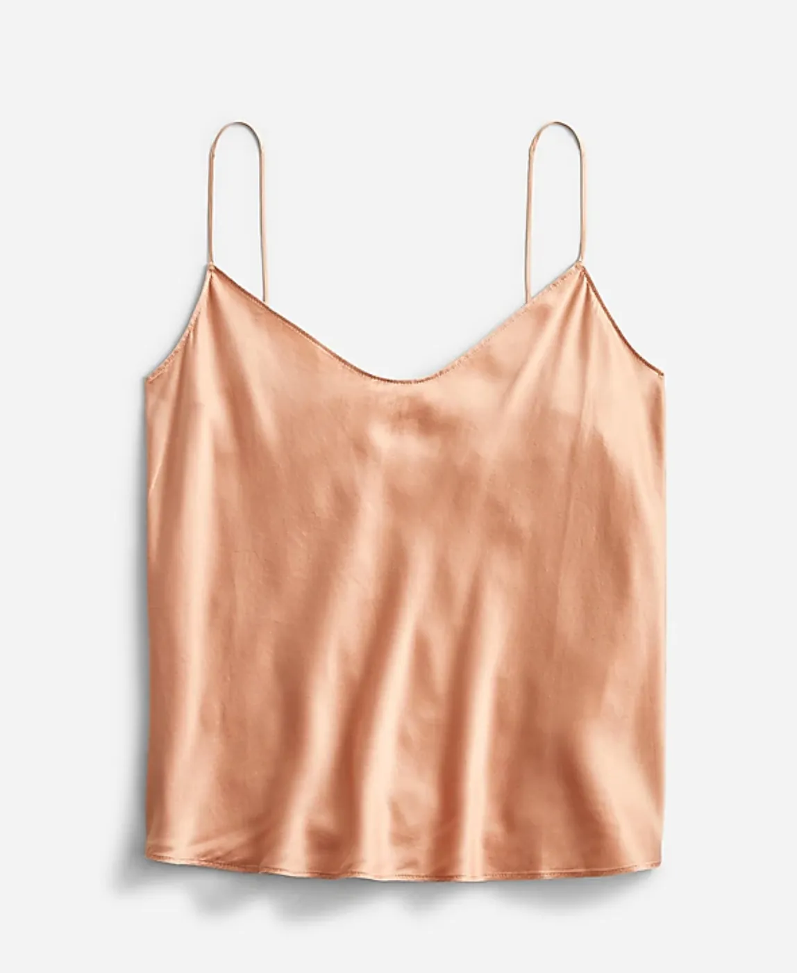 Washable silk charmeuse camisole top