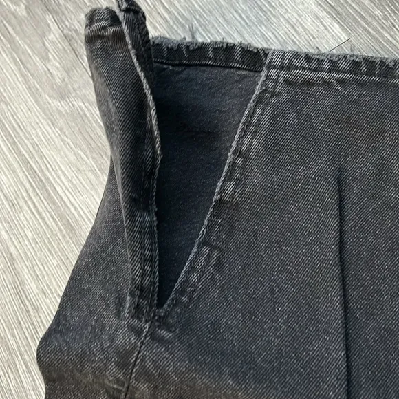 We the Free High-Rise Wide- Leg Distressed Jeans