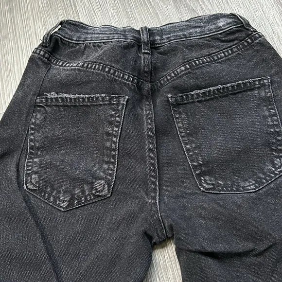 We the Free High-Rise Wide- Leg Distressed Jeans
