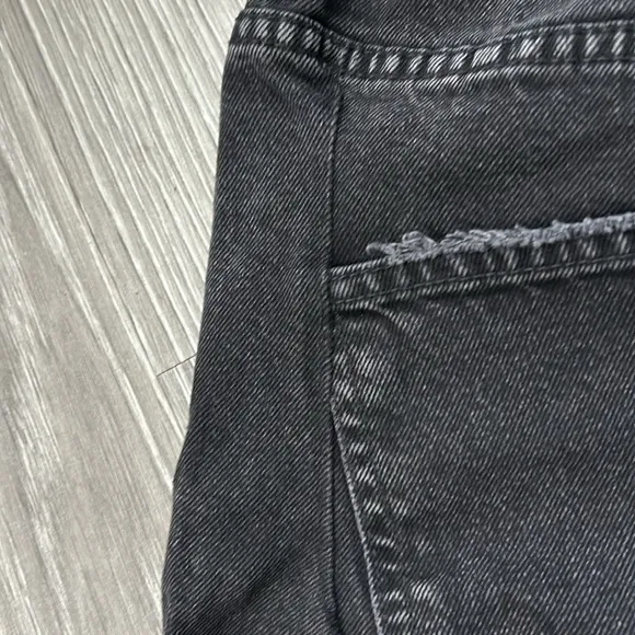 We the Free High-Rise Wide- Leg Distressed Jeans