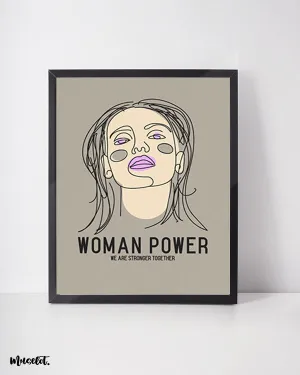 Woman power posters