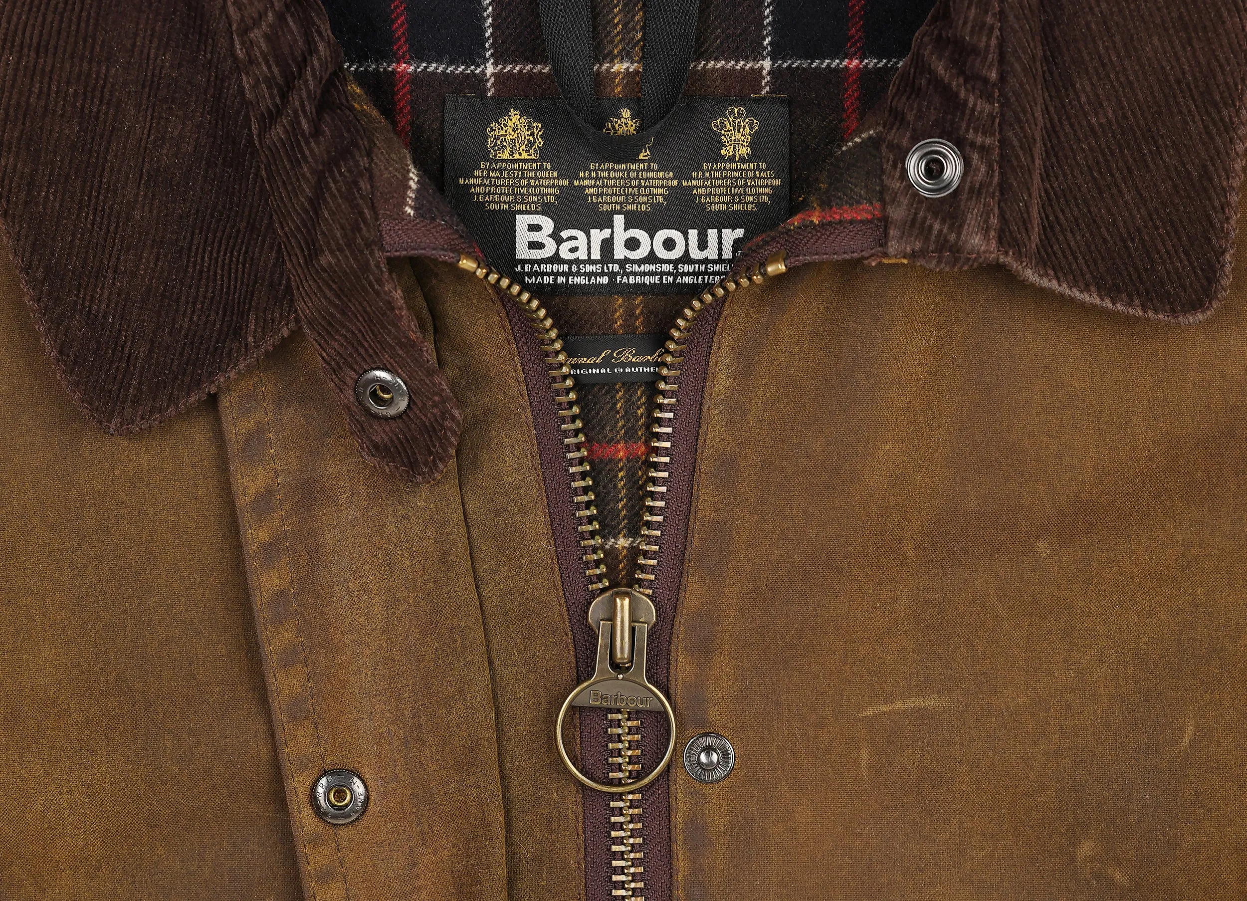Women's Barbour Newmarket Wax Jacket - Brown - Women's M