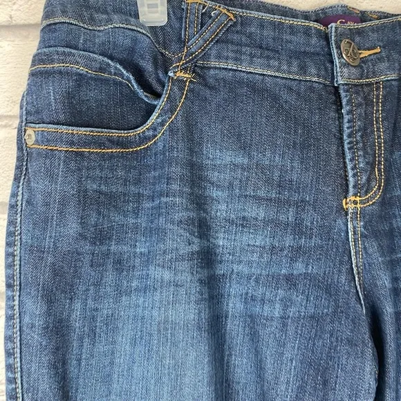 Z. Cavaricci Dark Wash Slim Straight Jeans size 20