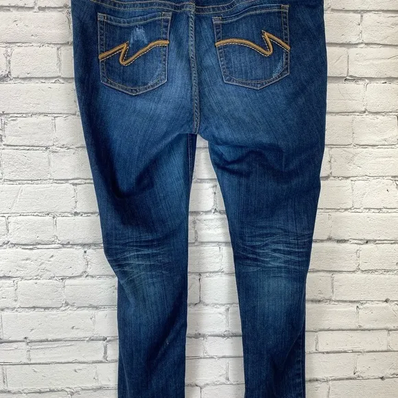 Z. Cavaricci Dark Wash Slim Straight Jeans size 20